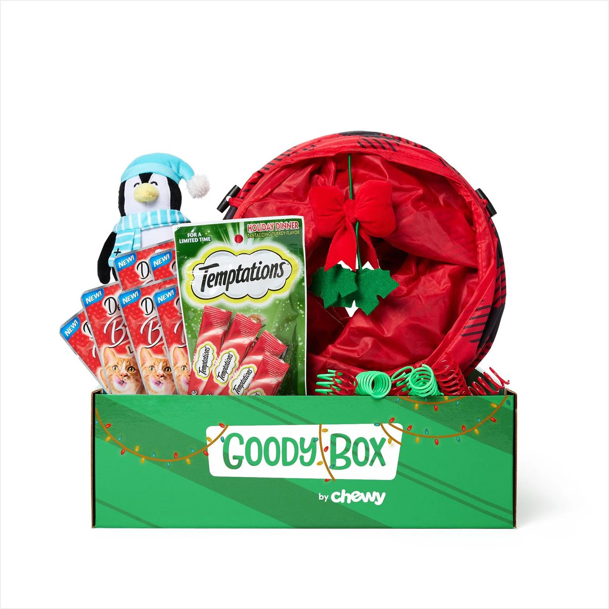 Cat Christmas Goody Box