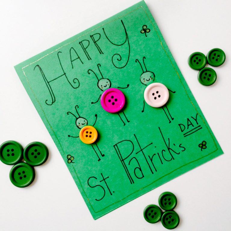 St Patrick's Day Ladybug Craft tutorial