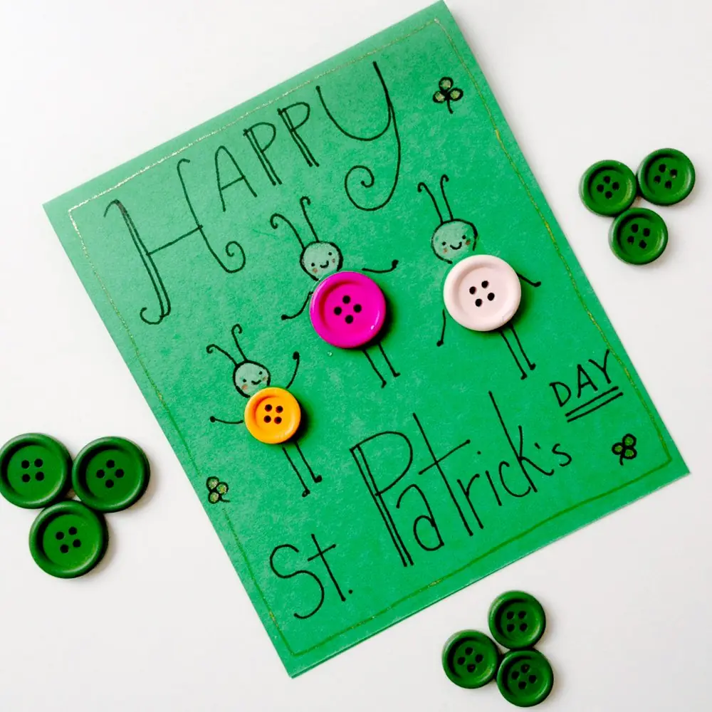 St Patrick's Day Ladybug Craft tutorial