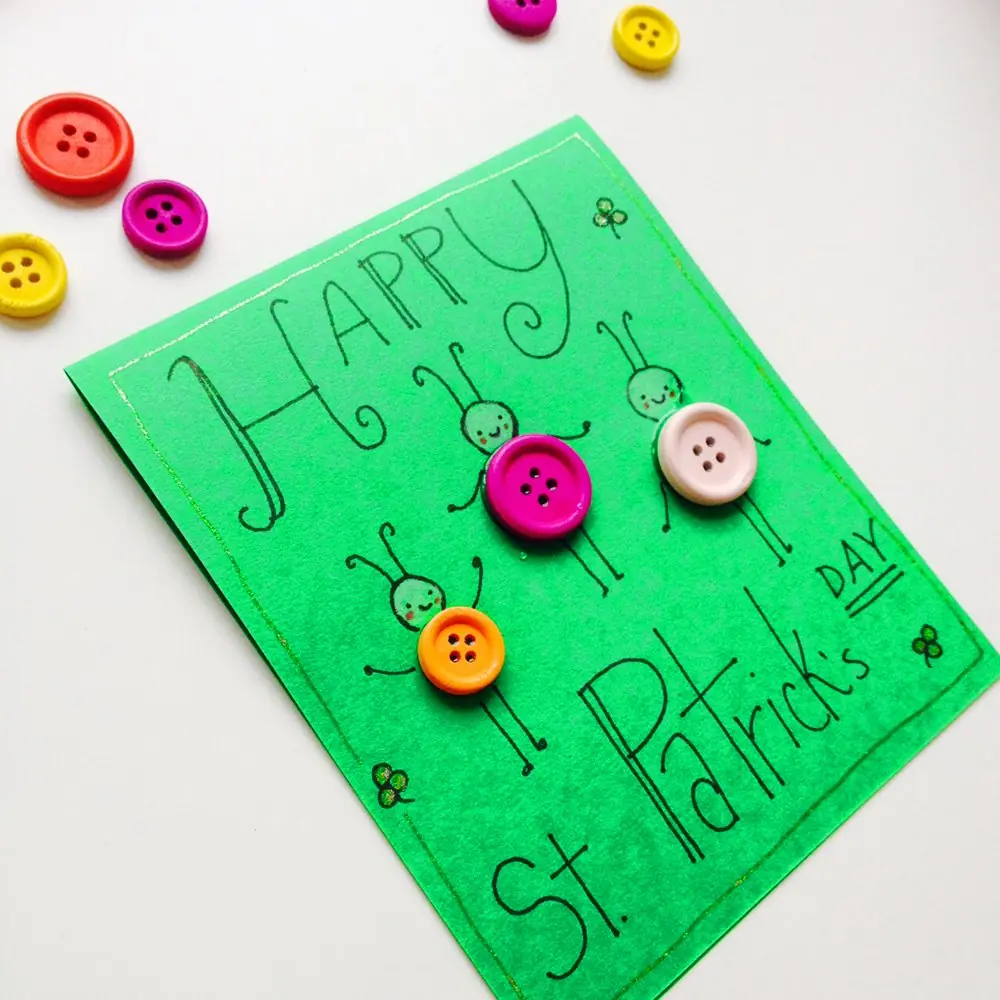 St Patrick's Day Ladybug Craft tutorial